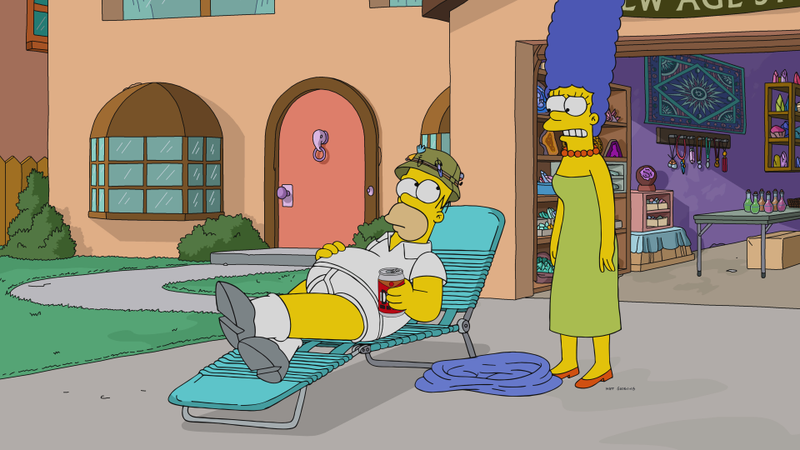 Illustration for article titled Marge finds only spurious enlightenment as The Simpsons closes out its 30th season